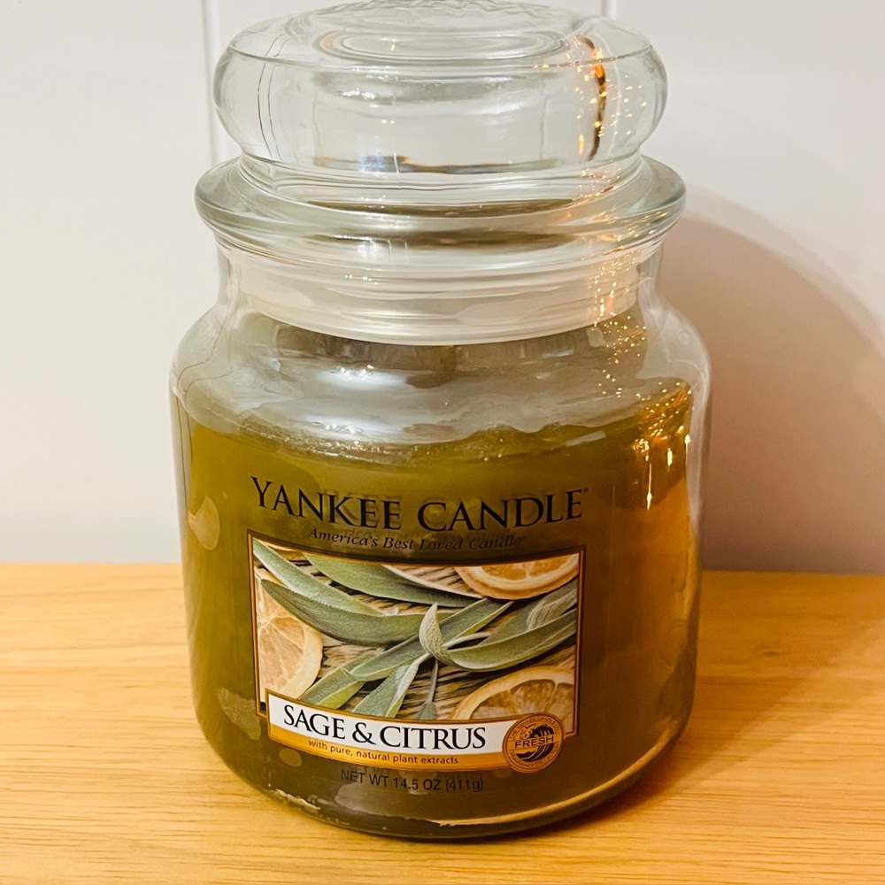 Yankee Candle Sage and Citrus Housewarmer Jar
